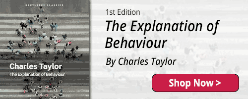 The Explanation of Behaviour by Charles Taylor - 1st Edition - Shop Now